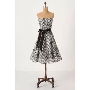 Anthropologie Overwhelmed Aster Dress